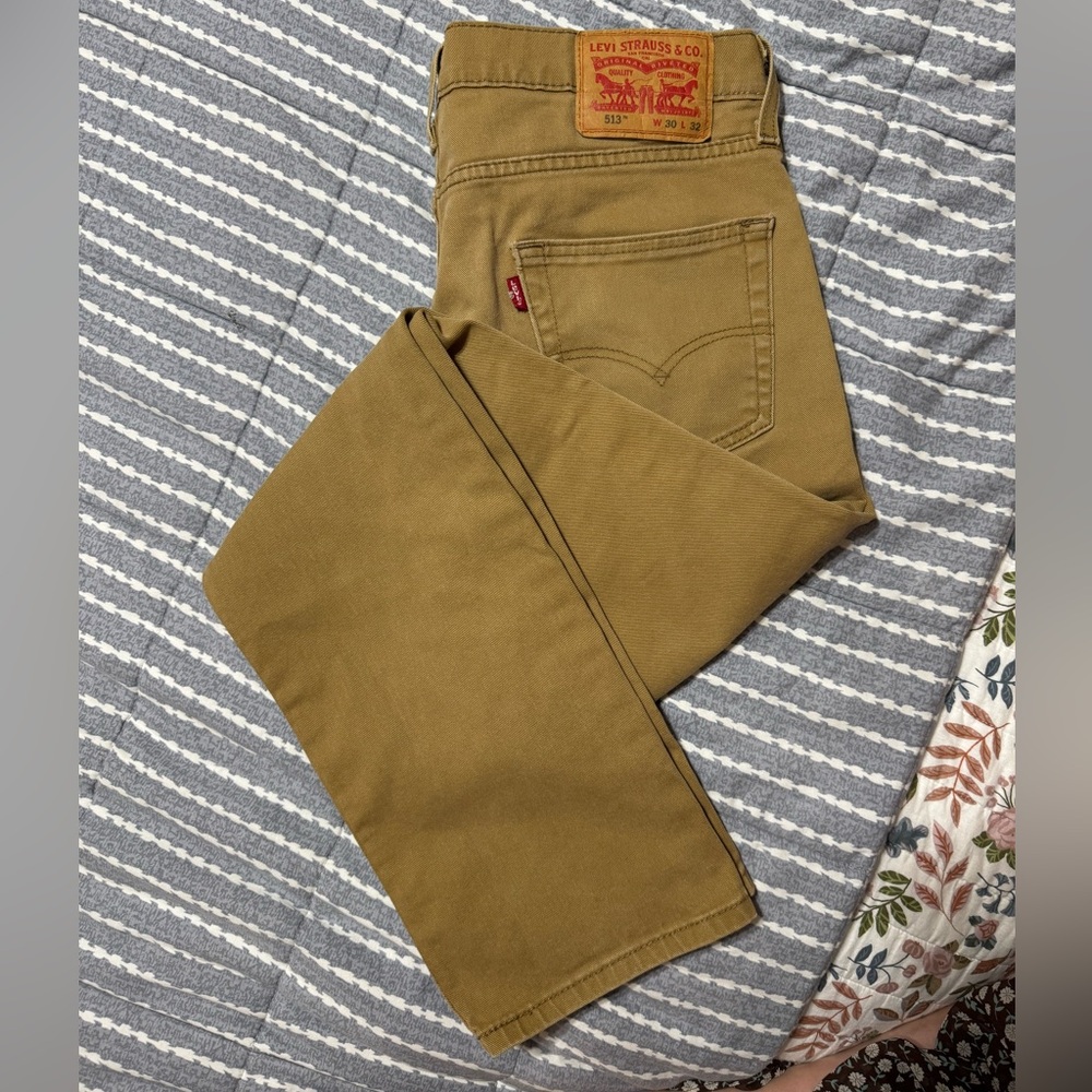 Levi's Men's Brown Straight Jeans